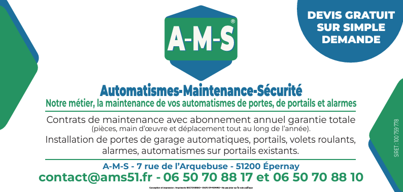 Carte de visite AMS Sécurité